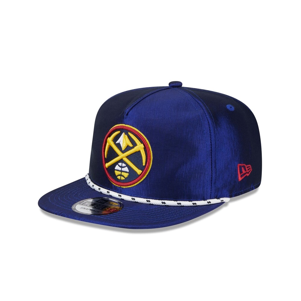 New Era Denver Nuggets Team Rope Golfer Hat - One Size
